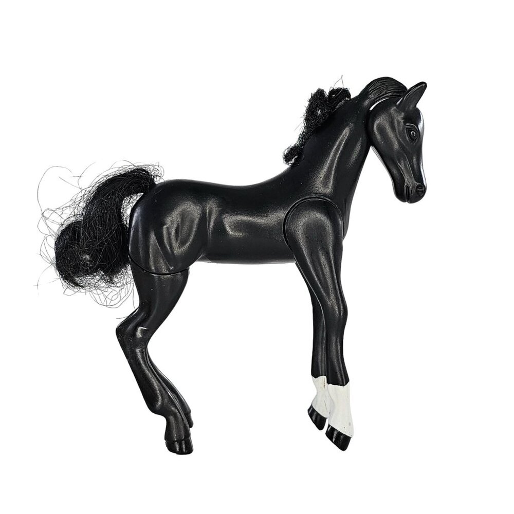 Vintage Grand Champions Feed N Nuzzle First Step Foal Dante Black Andalusian